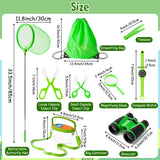 MALLMALL6 Bug Catcher for Kids - Outdoor Explorer Kit, Insect Catching Toys with Binocular Butterfly Net with Extra Long Handle, Kids Nature  Camping Adventure Gift for Boys Girls 3-12 Years Old