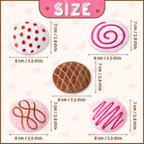 MALLMALL6 Catnip Toys for Cat - 5Pcs Chocolate Truffles Catmint Interactive Teething Chew Kick Cat Toy for Indoor Kitten, Soft Plush Candy Pet Supplies, Pet Birthday Gifts for Kitten Lover