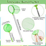 MALLMALL6 Bug Catcher for Kids - Outdoor Explorer Kit, Insect Catching Toys with Binocular Butterfly Net with Extra Long Handle, Kids Nature  Camping Adventure Gift for Boys Girls 3-12 Years Old