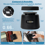 MALLMALL6 Ultrasonic Retainer Cleaner with UV & Air-Drying, 45kHz Portable Dental Retainer Machine with 3 Timing Modes, Dental Cleaning Pod for Dentures Mouth Guards Braces Aligner Jewelry