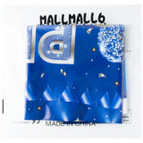 MALLMALL6 Prom 2024 Graduation Tablecloths - 3Pcs Table Cover for Graduates Congrats Grad Party Supplies Decors, Plastic Table Cloth Navy Blue Silver for Party Decorations, 108×54 inch