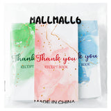 MALLMALL6 9Pcs Thank You Receipt Book Set for Small Businesses, Carbonless Books in 2 Part Duplicate Invoices Sales Orders Purchase Orders Watercolor Cover White Yellow 50 Sets 100 Sheets Per Book