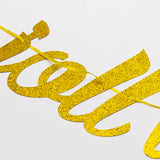 MALLMALL6 Jolliest Bunch of Assholes Banner Christmas Holiday Party Favors Supplies Golden Glittery Sign Photo Props Pre-Strung Hanging Kit Xmas Eve Decorations for Fireplace Home Wall Outdoor